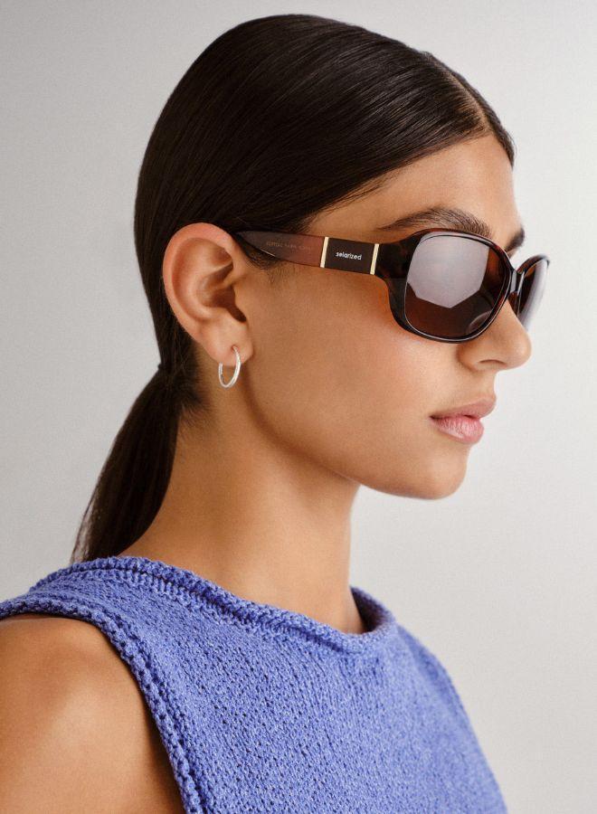 Solarized FANCY WRAP Luxury Sunglasses for Men & Women – High Quality Designer Eyewear, UV Protection, Stylish Frames, Timeless Elegance, and Fashionable Eye Shades - Image 2