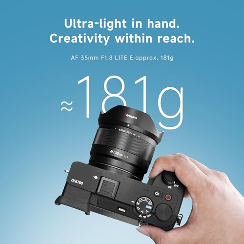 7Artisans AutoFocus 35mm F18 APSC Frame LITE Series Lens F18 Large Aperture Support FaceEye Recognition Compatible for Fujifilm Fuji XHTT30SEA Series Fuji XE2 Fuji XT2 - Image 3