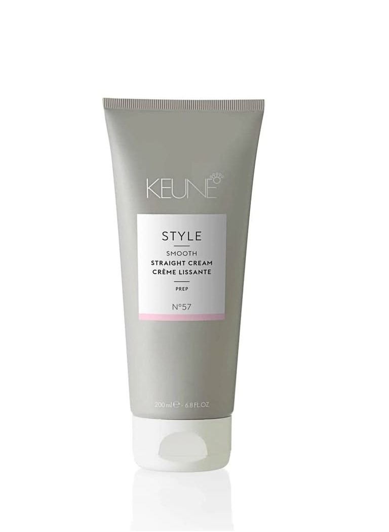 Keune - كريم كيون ستايل المستقيم للشعر الناعم، 6.8 أونصة سائلة (عبوة من قطعة واحدة) - Image 1