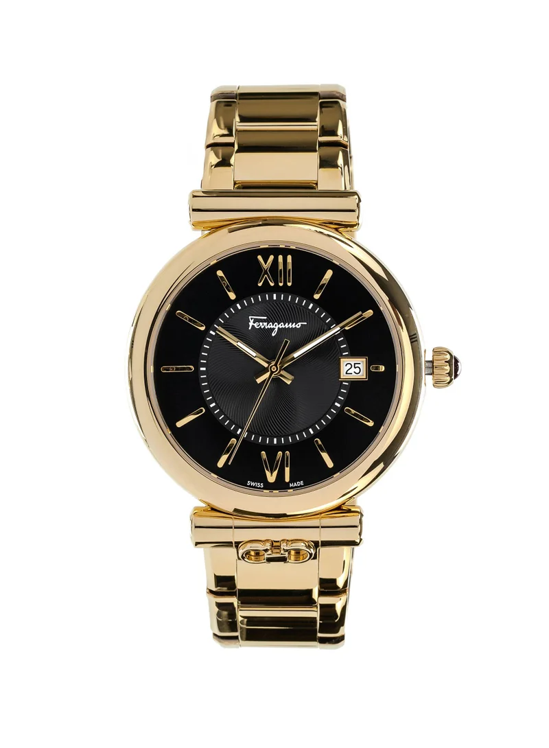 Ora Quartz Black Dial Watch