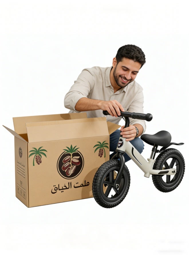 Sandinrayli Toddler Balance Bike 2 Year Old, Kids Balance Bike for 2-5 Years Old, Dual Bearing for Smoother Riding, Adjustable Seat and Handlebar, Toddler Bike Gifts Age 2-3, White - Image 5