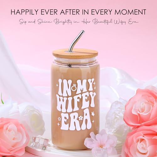 HELORAY Bridal Shower Gifts for Bride To Be Gift Box Unique Bride Gift for Bachelorette Party Popular Bachelorette Gifts for Brides Just Married Engagement Wedding Presents Set for Women Her Wifey Future Mrs - Image 3