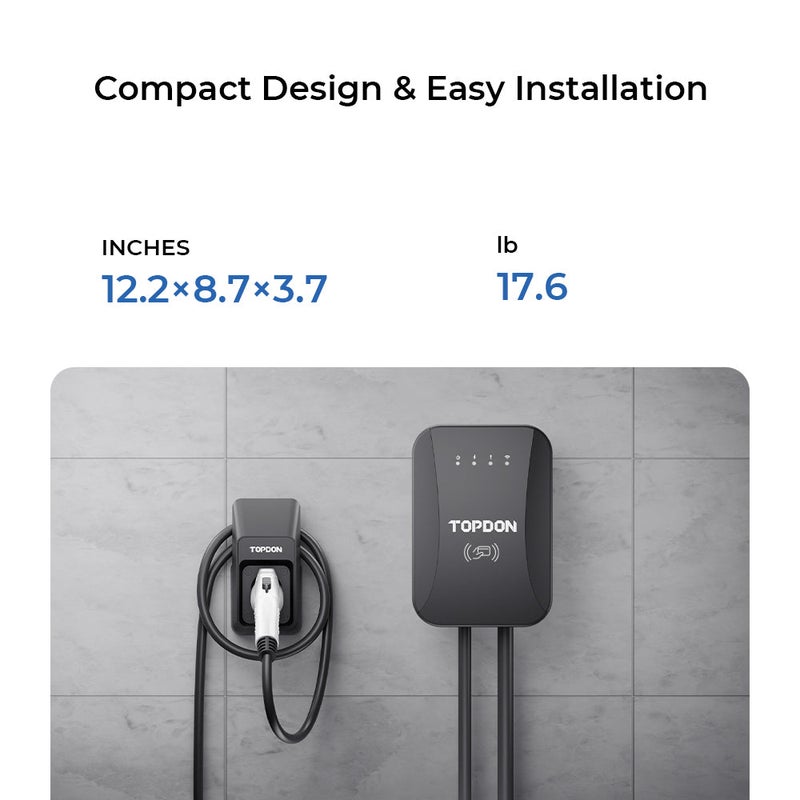 Topdon PulseQ 22KW Wall Mounted EV Charger - Image 4