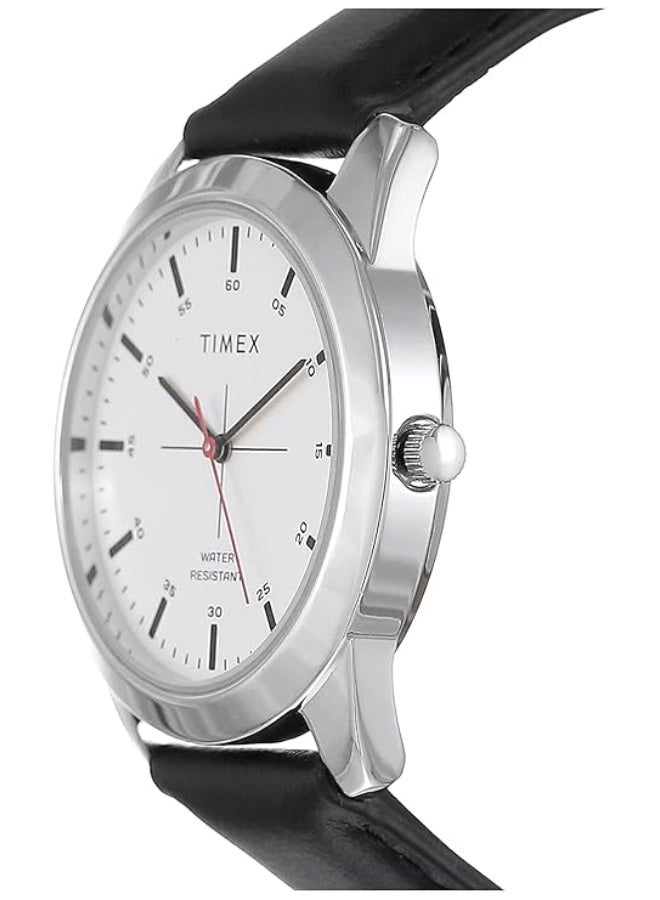 TIMEX Classics Analog Watch for Men with Round Dial & Water Resistant Man's Wrist Watches - Image 4