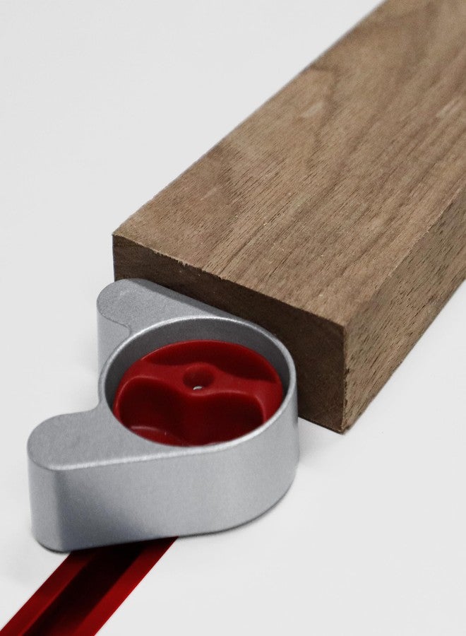 مايلكرافت Milescraft 4034 Multi Stops Round T-Track Stop مناسب لأي شكل. تصميم منخفض بارتفاع 3/4 بوصة للصنفرة والتخطيط والمزيد للألواح التي يبلغ سمكها 3/4 بوصة أو أكثر. - Image 4