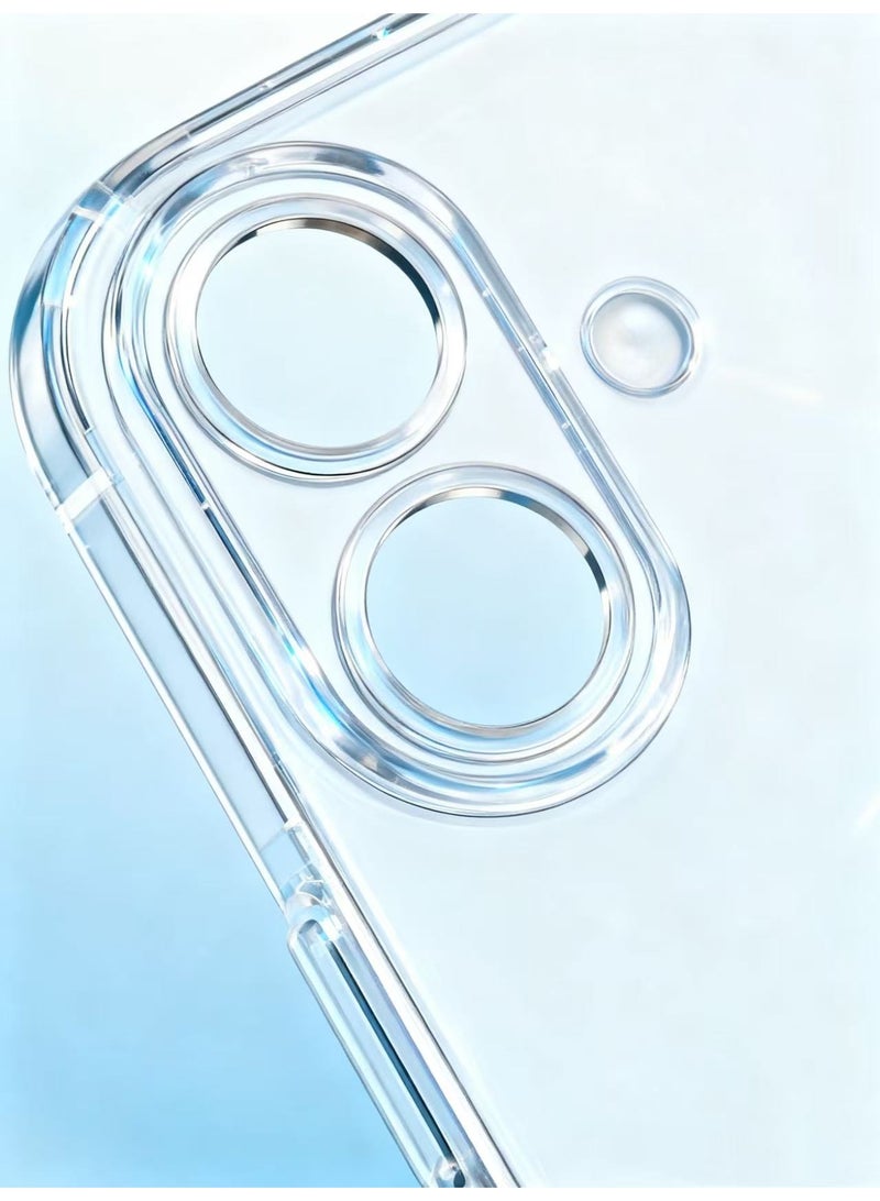 حقيبة iPhone 17 سلسلة مقاومة للصدع شفافة كاملة النطاق ناعمة - Image 5