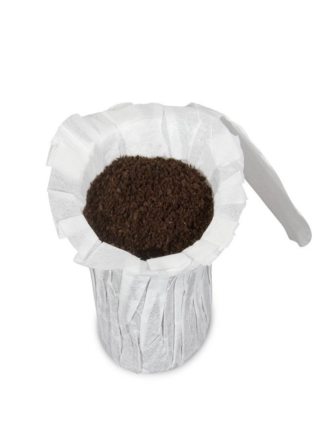 بيرفيكت بود فلاتر ورقية للاستخدام مرة واحدة من PERFECT POD EZ-Carafe مع غطاء علوي حاصل على براءة اختراع لكبسولات قهوة Keurig 2.0 K-Carafe القابلة لإعادة الاستخدام، عبوة من 4 قطع (120 فلترًا) - Image 2