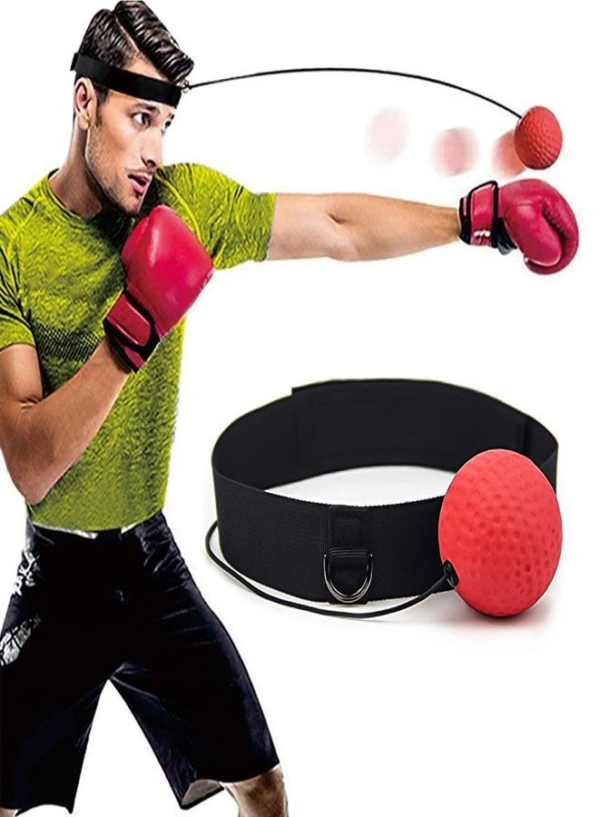 Swabs® Boxing Ball Boxing Reflex Ball Training Hand Eye Coordination with Headband, Portable Boxing Punch Ball to Improve Reaction and Speed for Training and Fitness (Pack of 1) - Image 1
