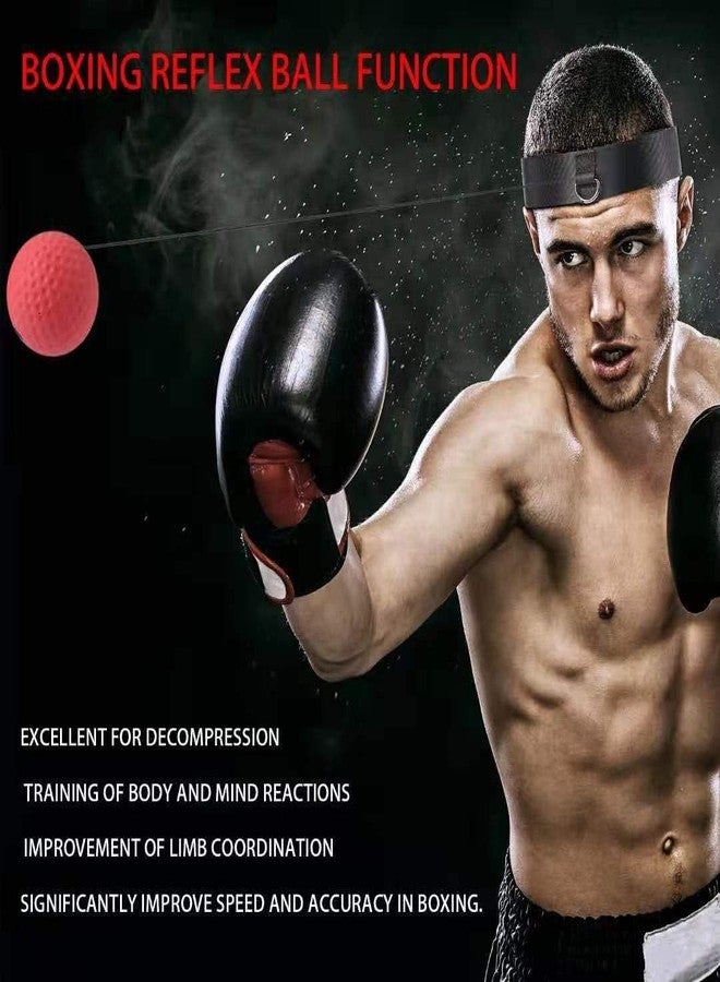 Swabs® Boxing Ball Boxing Reflex Ball Training Hand Eye Coordination with Headband, Portable Boxing Punch Ball to Improve Reaction and Speed for Training and Fitness (Pack of 1) - Image 2