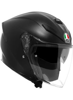 AGV AGV - K5 Jet EVO E2206, Unisex Motorcycle Jet Helmet, Carbon Fibre and Fibreglass Motorcycle Helmet, with Scratch-Resistant and Anti-UV Visor  - Image 1