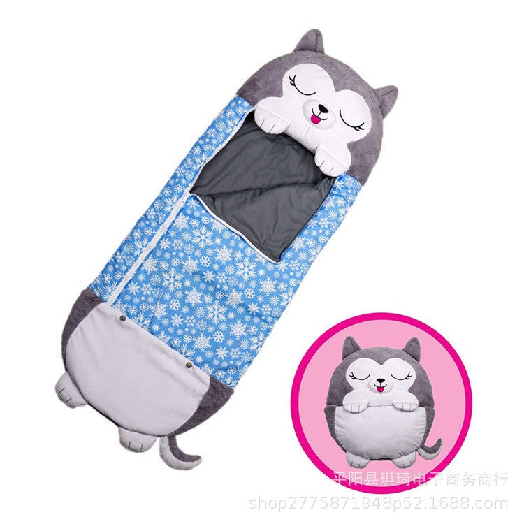 Explosions Sleeping Bag Children'S Cartoon Animal Pillow Sleeping Bag Camping Sleeping Bag - Image 1