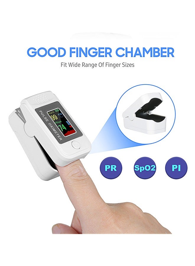 HAVEN Pulse Fingertip Oximeter,Finger Pulse Oximeter,Digital Fingertip Pulse Oximeter, Finger Pulse Oximeter and OLED Display, Pulse Oximeter Fingertip, Accurate Fast Reading Oxygen Meter for Adult Child - Image 2