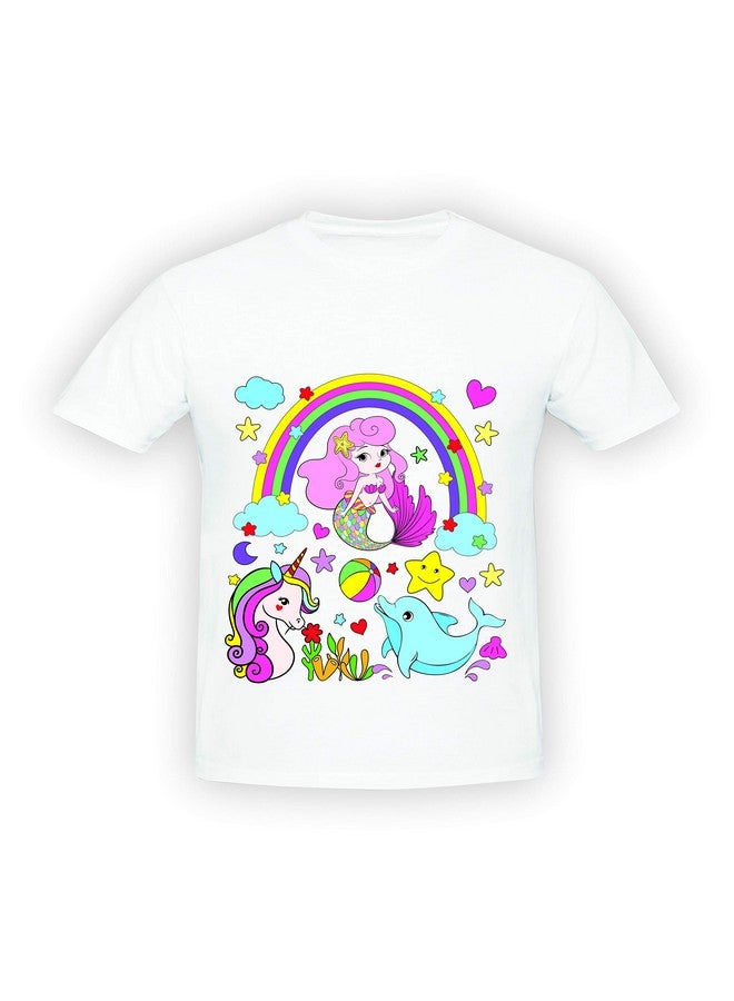 RATNA'S Paint Your T-Shirt A Perfect Art and Craft kit for Kids (Mermaid) - Image 3