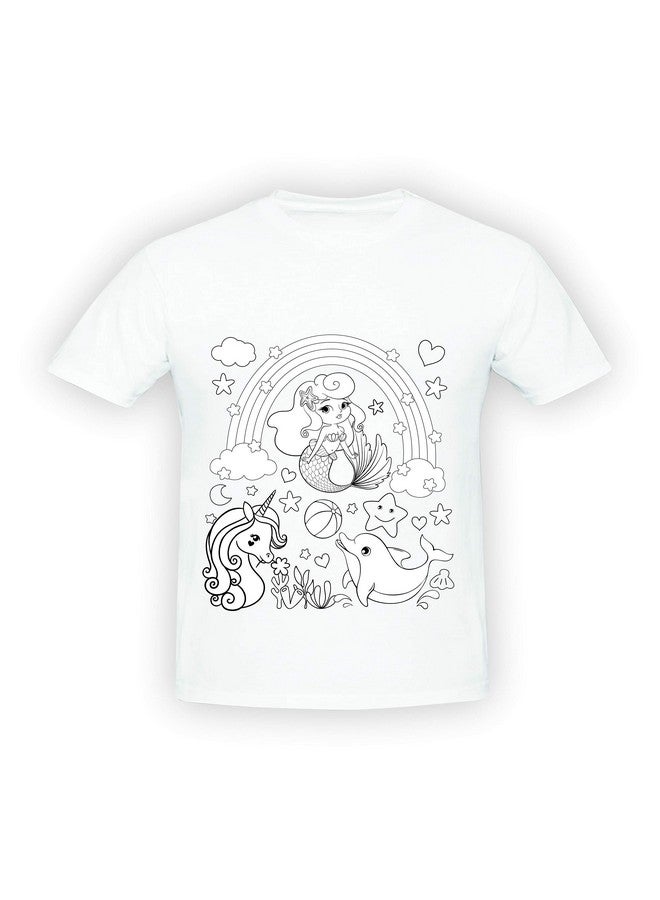 RATNA'S Paint Your T-Shirt A Perfect Art and Craft kit for Kids (Mermaid) - Image 4