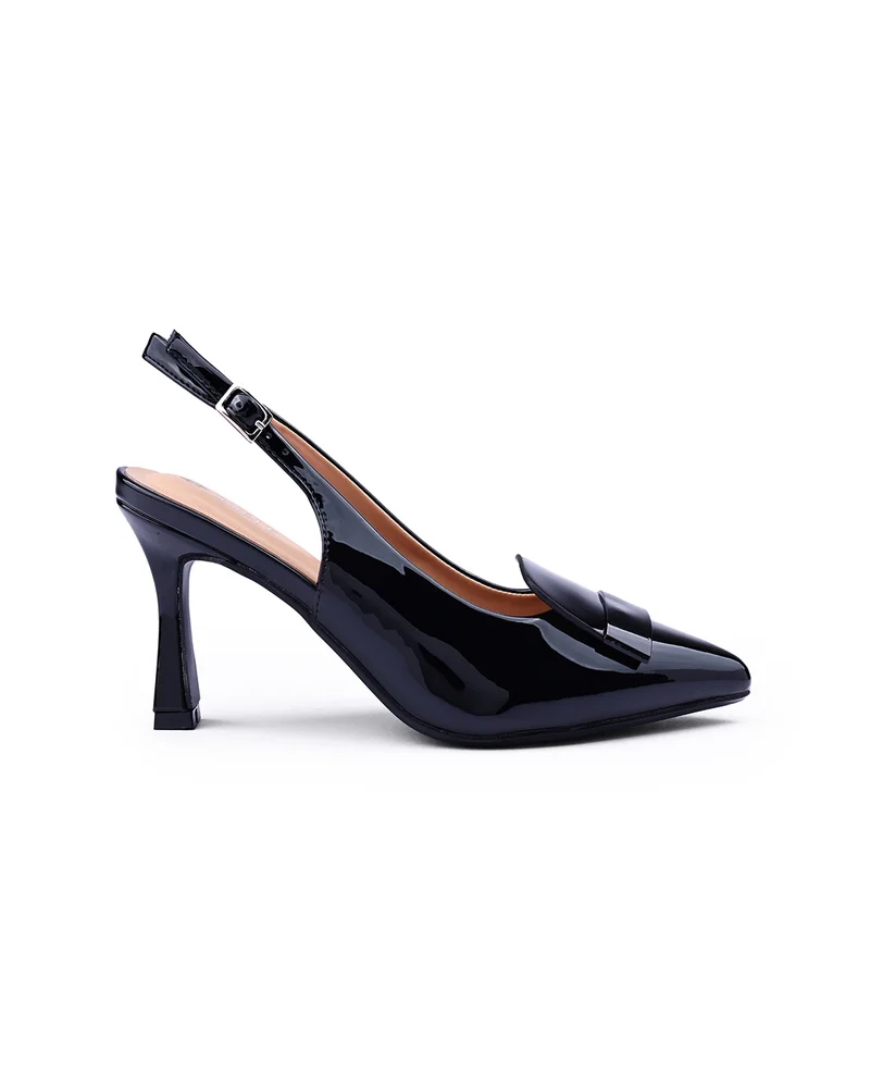 Cuple Womens slingback heeled shoes