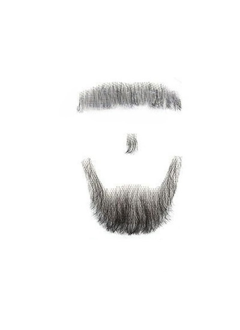 Full hand-woven real human hair fake beard simulation invisible realistic film and television makeup props mens beard eight-word beard4 4 - pzsku/ZB579FC9C19DE285F527BZ/45/_/1720115493/c51d1bb6-19db-4202-a550-55cda0e03e4c