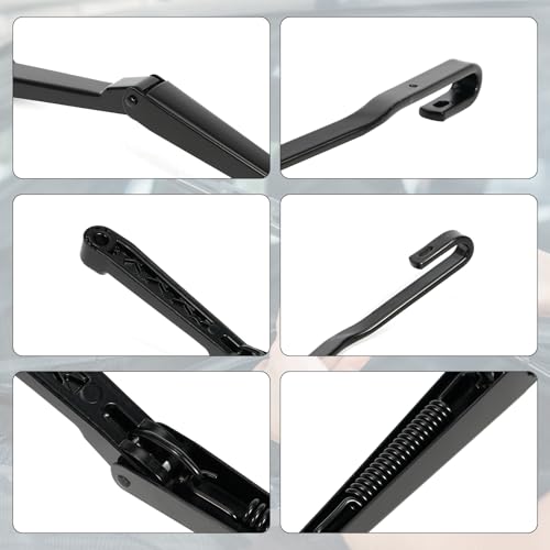 Dilomber For S10 Windshield Wiper Arm Pair Kit Fits for 1994-2004 Chevrolet S10 Pickup Wiper Arms, Front Driver Passenger Side Windshield Wiper Arm Set - Front Wiper Arm, 1 Year Worry-Free - Image 2