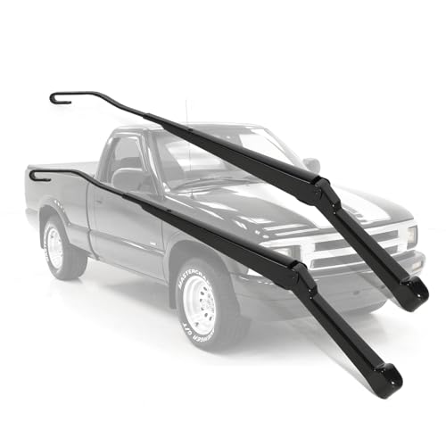 Dilomber For S10 Windshield Wiper Arm Pair Kit Fits for 1994-2004 Chevrolet S10 Pickup Wiper Arms, Front Driver Passenger Side Windshield Wiper Arm Set - Front Wiper Arm, 1 Year Worry-Free - Image 1