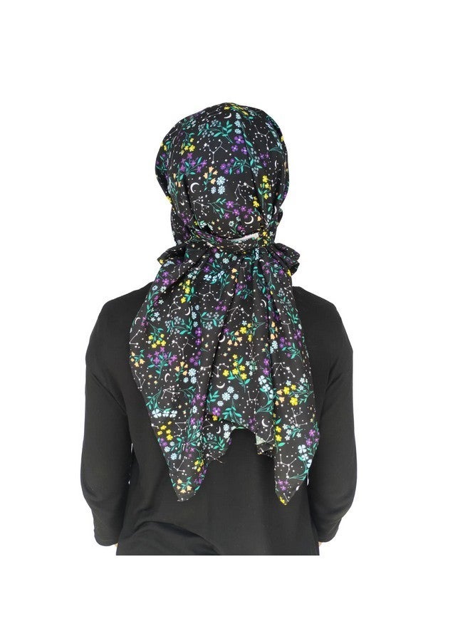 Switchon Rayon Mill dye Innovative scarf Hijab for women 12 yrs and above free size scarf - Proudly Made in India (Multicolor1) - Image 3