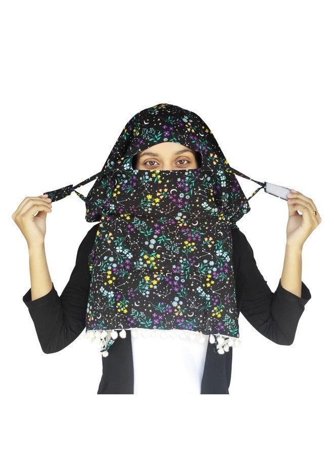 Switchon Rayon Mill dye Innovative scarf Hijab for women 12 yrs and above free size scarf - Proudly Made in India (Multicolor1) - Image 2