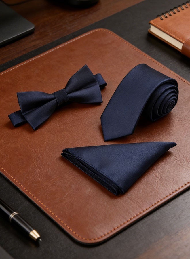 ثلاث قطع من ربطة العنق الزرقاء - Image 1