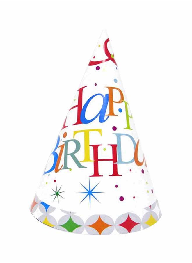 Loquat - 10-Piece Happy Birthday Theme Party Hat Set - Image 1