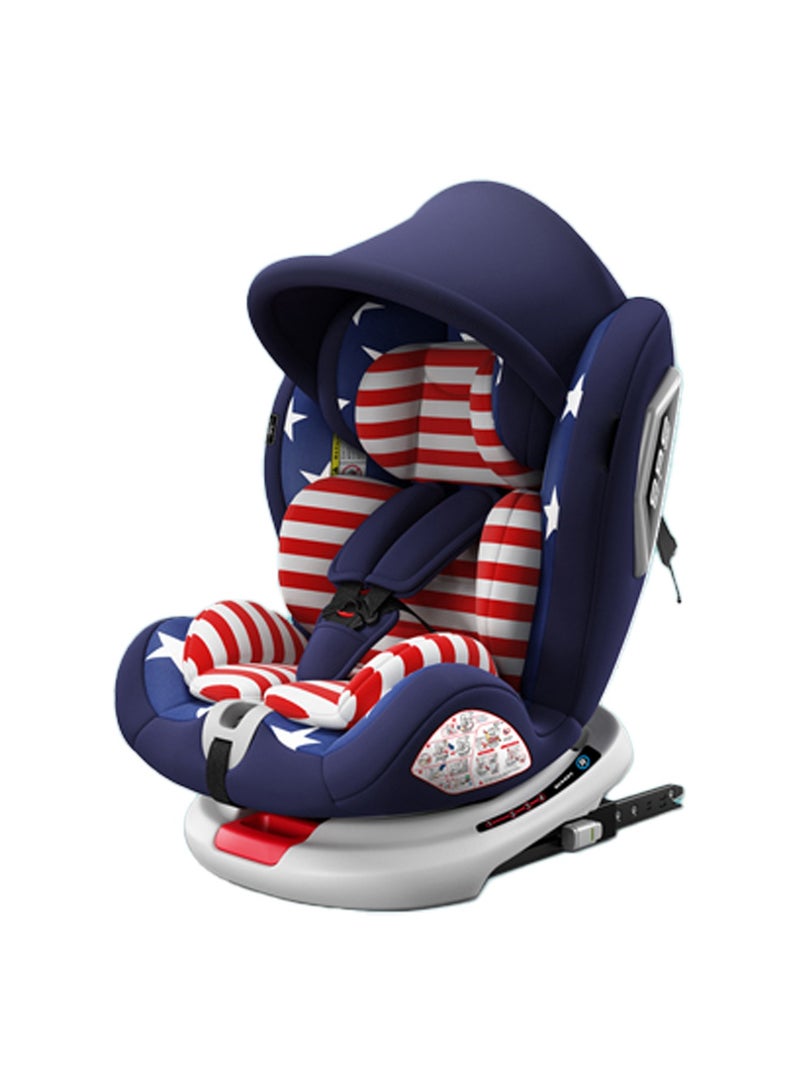 Baby Car Seat with Isofix and Top Tether 360 Degree Swivel Child Car Seat for Group 0/1/2/3 upto 12 Years Old - Image 1