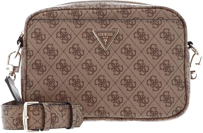 GUESS Meridian Mini Shoulder Bag – Lattee (Compact & Elegant) - Image 1