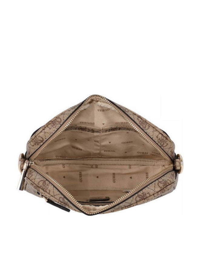 GUESS Meridian Mini Shoulder Bag – Lattee (Compact & Elegant) - Image 4