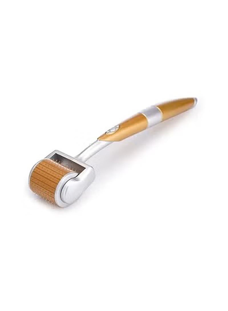 Loquat Derma Roller Luxury Titanium Micro Needle, 1.5mm, gold - Image 4