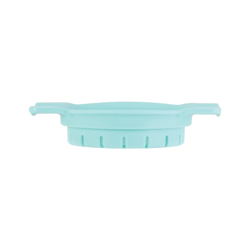 Farberware Can Colander Strainer, For Quick and Easy Straining of Pasta, Fruits, Vegetables, Juices, Tuna and More, Fits Most Standard Cans, Dishwasher Safe, Aqua Sky - Image 1