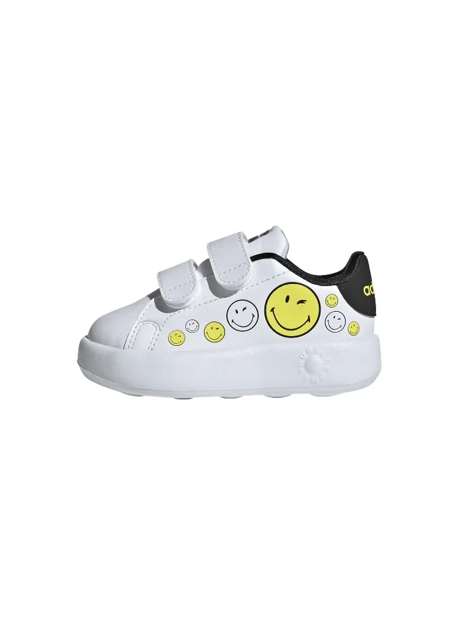 Adidas Adidas Advantage Smiley Cf I U White Sportswear Shoes For Kids