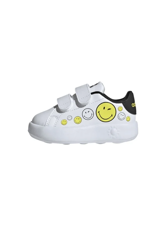 اديداس Adidas Advantage Smiley Cf I White Sportswear Shoes For Infant 3K