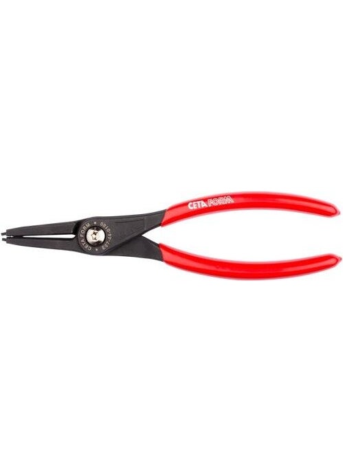Ceta Form - 310 mm E68-44-0310 Internal Circlip Pliers (Curved Tip - Without Spring) - Image 1