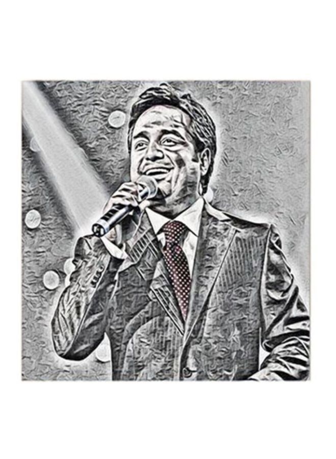 RYN Rashed Al-Majed MDF Painting Multicolour 30x30centimeter - Image 2