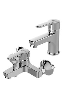 Ideal Standard Ideal Standard Stream Bath & Shower Mixer + Ideal Stream Basin Mixer 1262  - Image 2