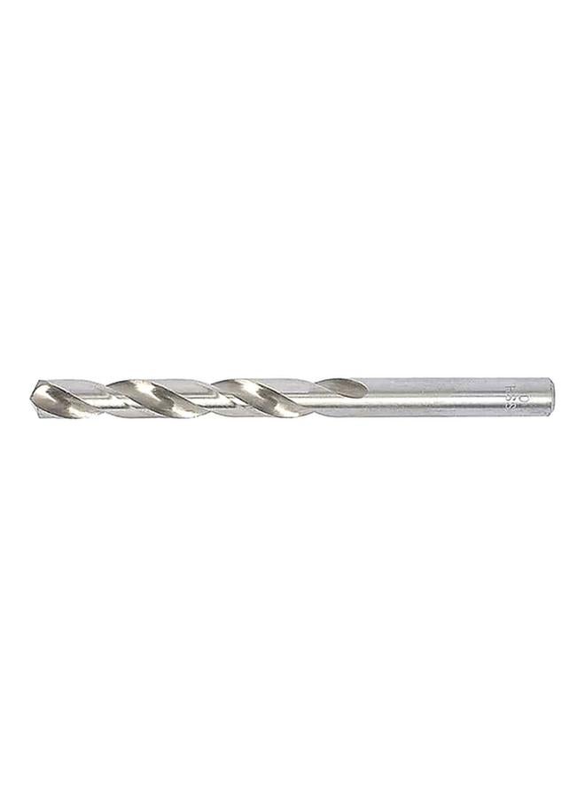 Tactix 10-Piece HSS Twist Drill Bit Silver 7mm 