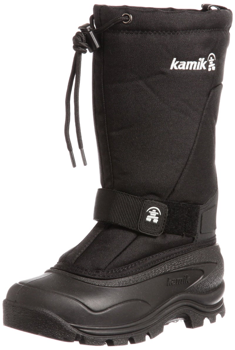 Kamik Women's Greenbay 4 Waterproof Winter Boot with Removable Insulated Liner and Antiâ€‘Slip Outsole, Black - 6 - Image 1