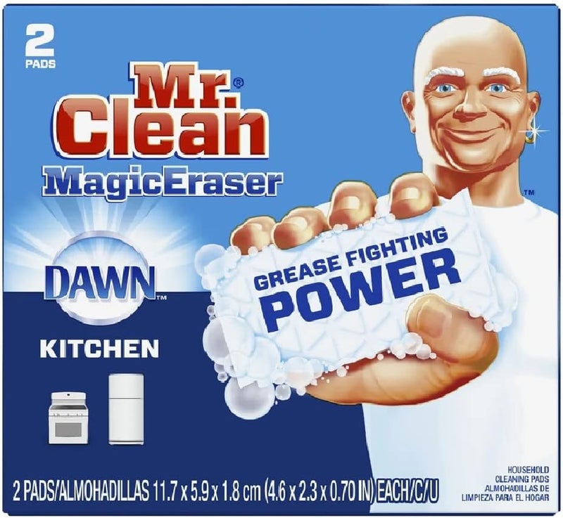 Mr. Clean Magic Eraser Kitchen with Dawn - 2 Count