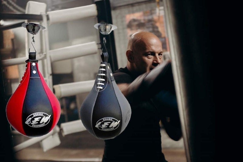 LEW Haptex Leather Speed Bag with Swivel - Image 5