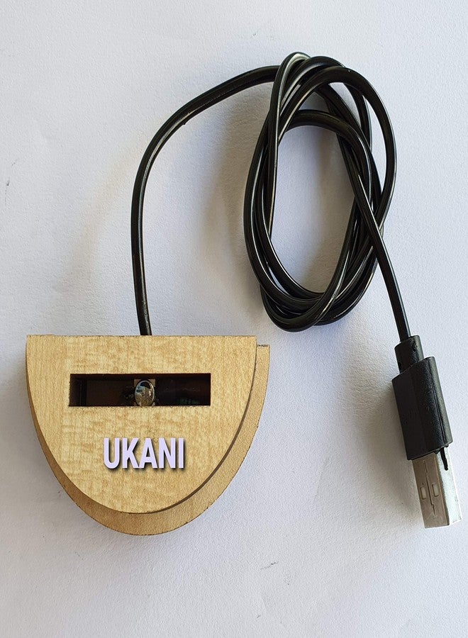 UKANI 3D USB Bal Krishna Night Lamp for Car/Office/Desktop/Gift/Table Top 7 Color Change Light Size 3 Inch - Image 5