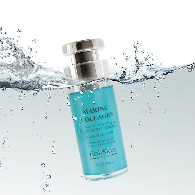 إيرث سكين لندن Marine Glow Vitamin C + Collagen Concentrate Serum 30ml