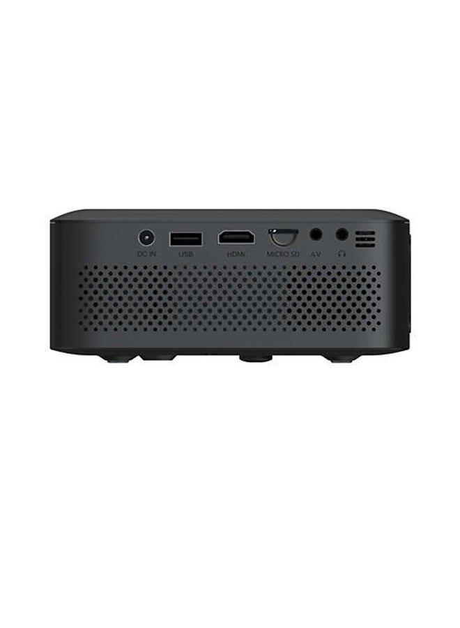 Philips NeoPix 110, True HD 720p Mini Video Projector with Intergrated Dual Band Wi-fi Screen Mirroring, 65" Display in True HD 720p, Multimedia Player with Easy Connection NPX110/INT Black - Image 4