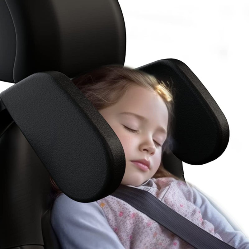 Heapany Upgraded Car Headrest Pillow Head Support Neck Pillows Only Suitable for Car Seat Headrest with Poles Roadpal Adjustable Sleeping Headrest for Kids Adults Travel