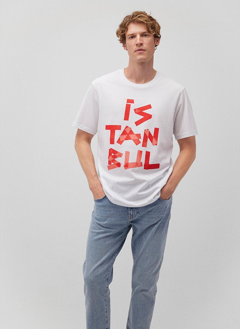 MAVI White Istanbul T-Shirt - Image 1