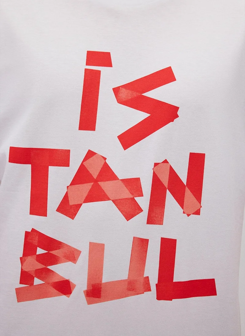 مافي White Istanbul T-Shirt