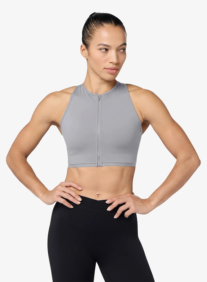 Squatwolf Sleet Zip Up Adjustable Cross-Back Bra for Women | Best Price UAE