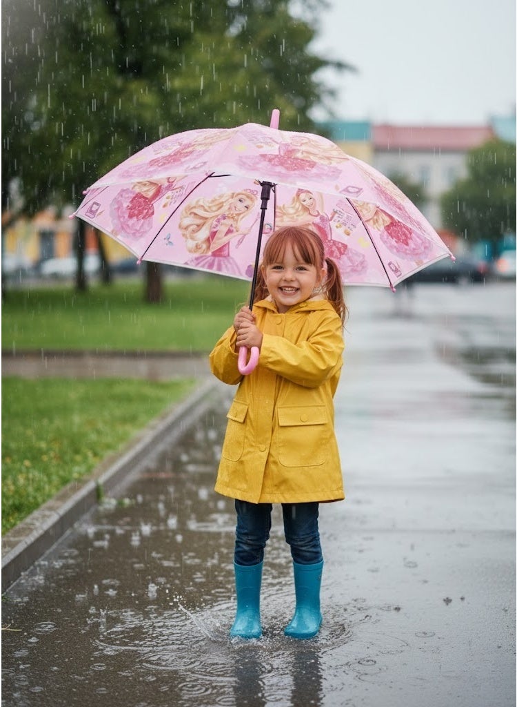 حسم مظلة باربي قابلة للطي للأطفال - Image 2