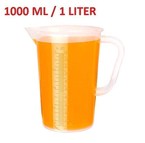 THW® Plastic Measuring Cup/Jug 1000 ml - 1 Litre - Image 2