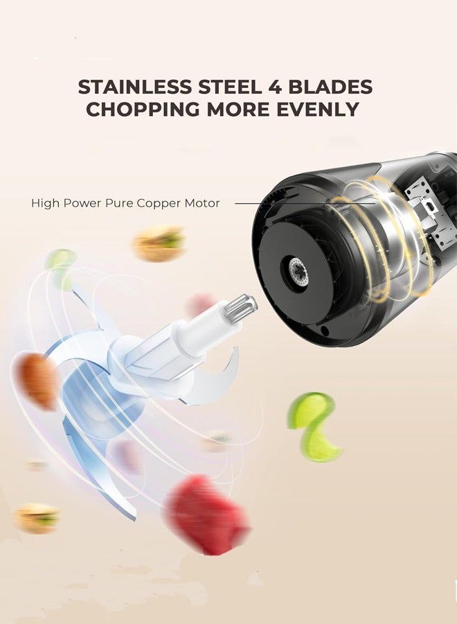 آر إيه أف مفرمة لحم كهربائية ، 2 سرعات ، مفرمة طعام ، 3.0 لتر ، 1000 واط ، 4 شفرات من الفولاذ المقاوم للصدأ ، مفرمة من الفولاذ المقاوم للصدأ للمطبخ ، الخضار ، البصل ، الثوم ، السلطة ، أغذية الأطفال ، الفاكهة ، المكسرات ، ر. 7031 - Image 3